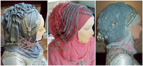 formal hijab  styling examples  shehreen hijab  muslim bride