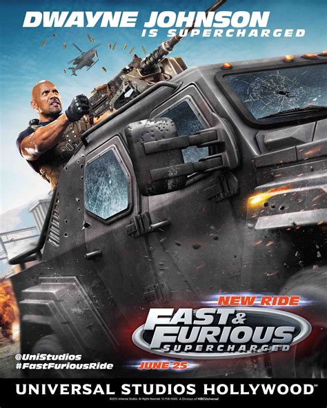 fast  furious supercharged poster dwayne johnson fast