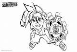 Beyblade Pages Coloring Burst Tyson Kids Color Printable sketch template