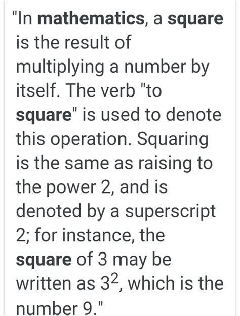 What Does Square Symbol Mean In Maths Quora