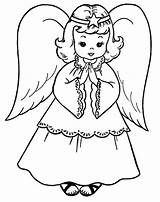 Angel Pages Coloring Color Printable Kids Angels Colouring Print Sheets Book Printables Christmas Sheet Engel Kleurplaat Gif Colorear Girl Clipart sketch template