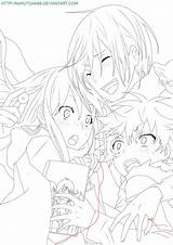 Noragami Lineart sketch template