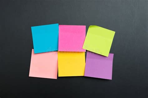 blank multi color sticky notes stock image image  billboard color