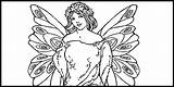 Coloring Pages Fairies sketch template