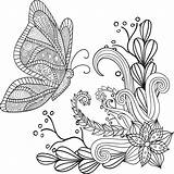 Kolorowanki Druku Kolorowanka Kwiaty Mandala Mariposa Motyle Motylek Kwiatki Ornamental Drukowania Kolorowania Tangle Jaguar Zentangle Planetadziecka sketch template