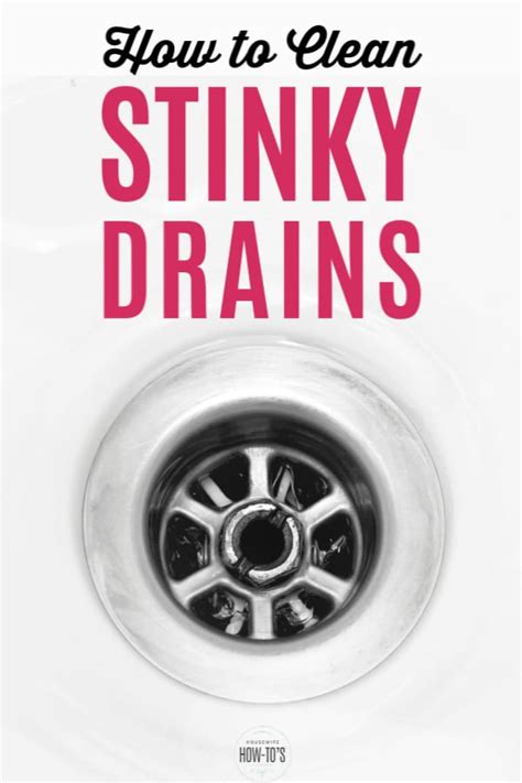 clean stinky drains   toxic steps  kill odors