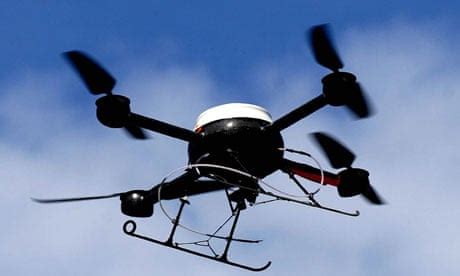 surveillance drone industry plans pr effort  counter negative image world news  guardian