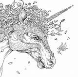 Mythical Creature Jinni sketch template