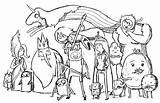 Time Adventure Coloring Pages sketch template