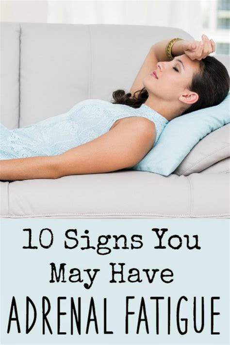 10 Signs Of Have Adrenal Fatigue Healthpositiveinfo
