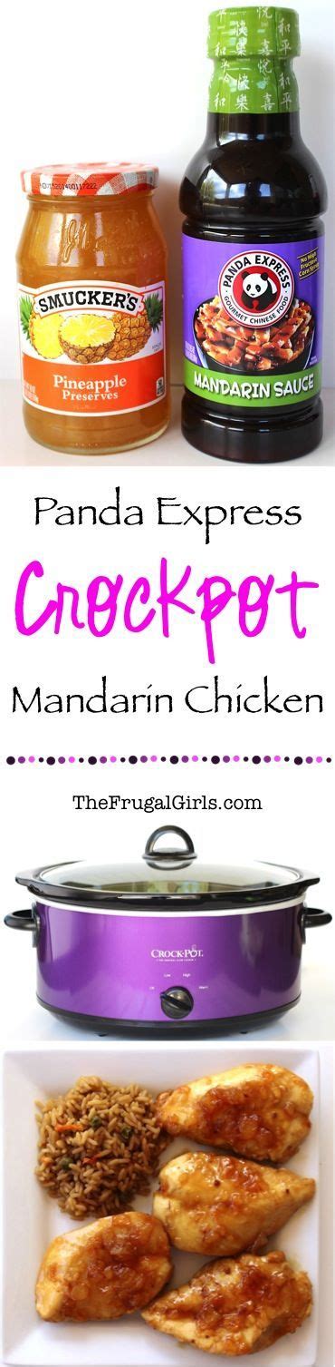 easy crockpot panda express pineapple mandarin chicken
