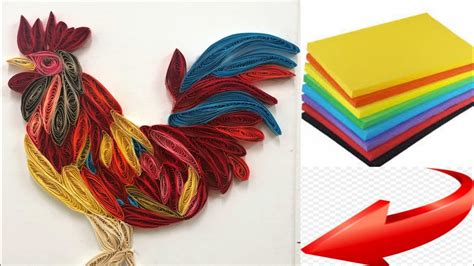 Quilling Art Quilling Craft Idea Paper Quilling Hen Making Quiling