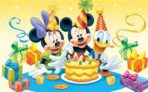 happy birthday mickey mouse wallpaper wallpaperlepi