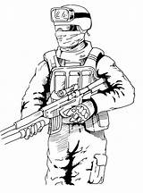 Coloring Pages Call Duty Print Cod Getcolorings Color Direct sketch template