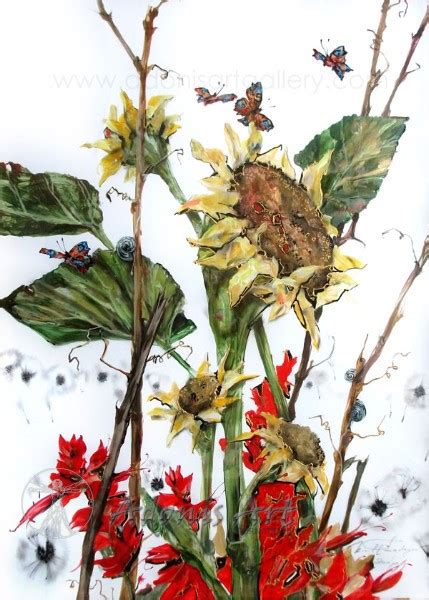 sunflowers  kirill fadeyev adonis art international