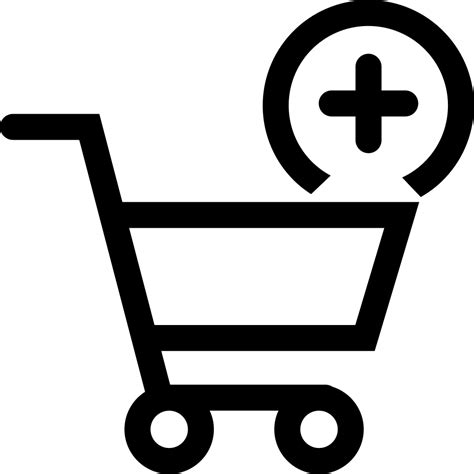 add  cart shopping cart icon cdr hd transparent png