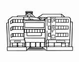 Mall Shopping Coloring Coloringcrew Registered Colored User Color Buildings sketch template