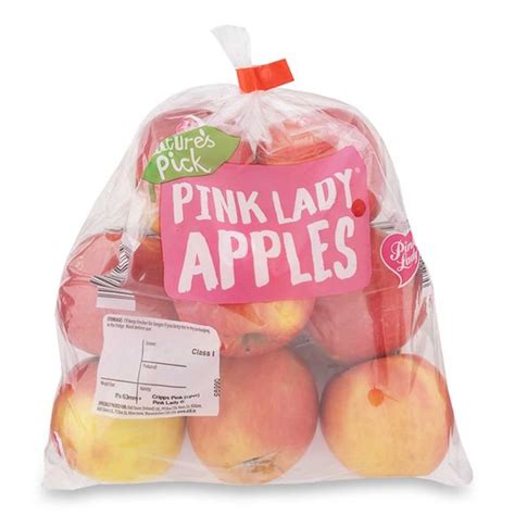 pink lady apple bag  natures pick aldiie