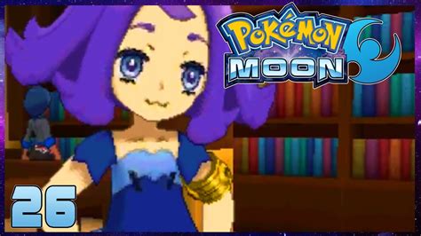 pokemon moon part  acerola  library gameplay walkthrough