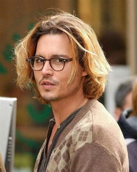 top   johnny deep hairstyles  mens style