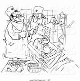 Surgery Coloring Pages Getcolorings Color sketch template
