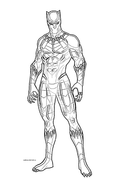 black panther coloring pages  print  color