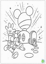 Mickey Mouse Clubhouse Coloring Library sketch template
