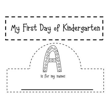 week   day  school kindergarten hats  hat
