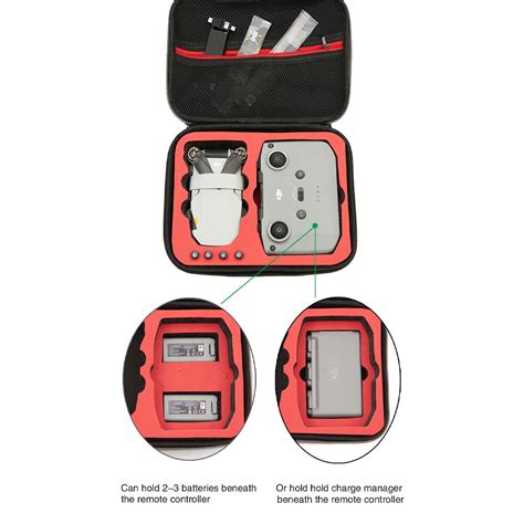 abaya tas drone protective storage case portable  dji mavic mini   gray