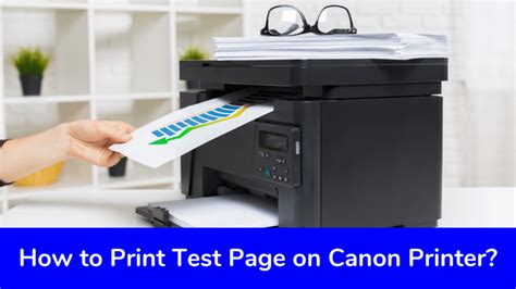 print test page  canon printer