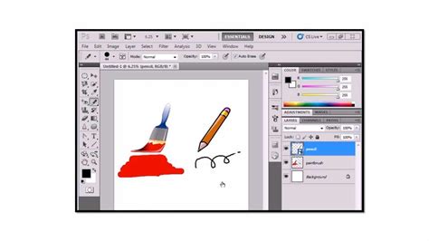 pencil tool  photoshop  mac renewms