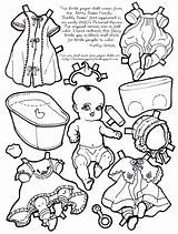Dolls sketch template