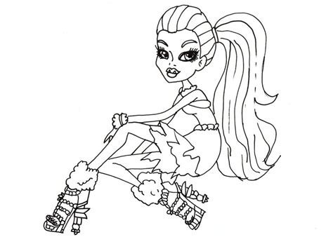 monster high coloring pages  coloring pages  kidsfree