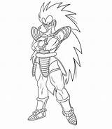 Raditz Pages Goku Scribblefun sketch template