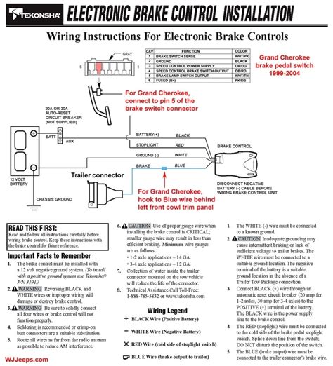 prodigy p brake controller wiring diagram wiring diagram
