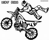 Coloring Pages Dirt Bike Print sketch template