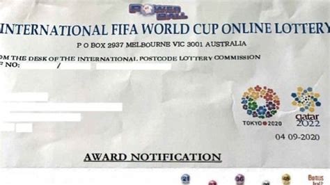 World Cup Warning Over Football Lottery Scams Bbc News