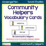 community helpers flash cards worksheets teachers pay teachers