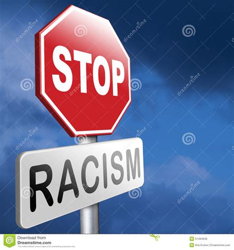 no racism stock illustration image 51494649