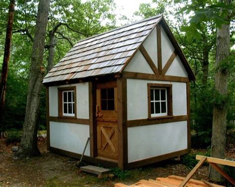 shed cabin design tiny house exterior backyard buildings tiny house design