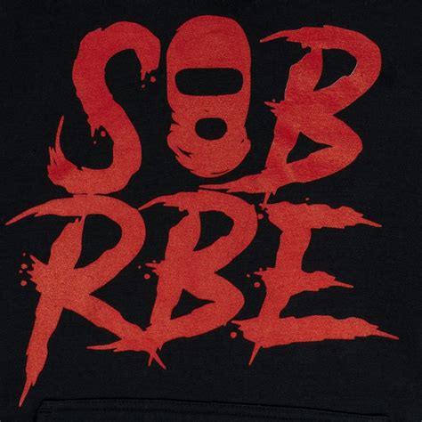 sob  rbe logo hoodie black