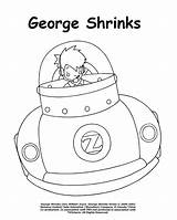 Shrinks George Coloring Gs Cb Pages Gif sketch template