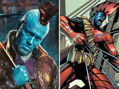 comic characters   compared    counterparts