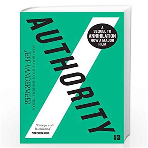 authority book   southern reach trilogy  jeff vandermeer buy  authority book