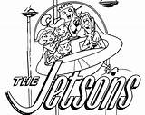 Jetsons Coloring Wecoloringpage sketch template