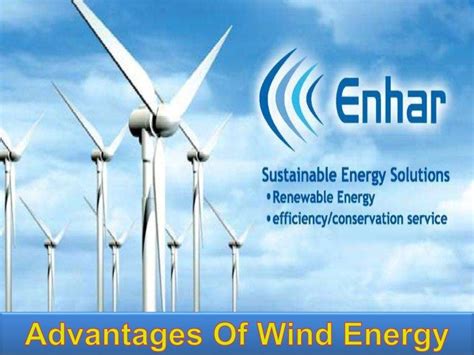 advantages  wind energy
