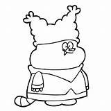 Chowder Drawing Printables Coloring Drawings Pages Paintingvalley sketch template