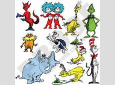 Dr. Seuss Character Portrait Pack by AmpersandCreations on Etsy