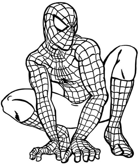 printable superhero coloring pages coloring pages