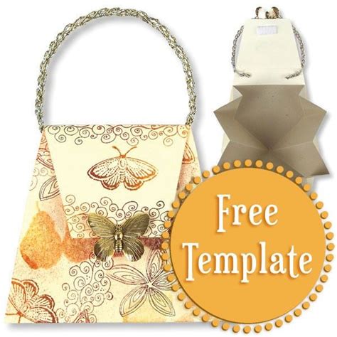 purse template stampington diy paper purses paper purse purse crafts